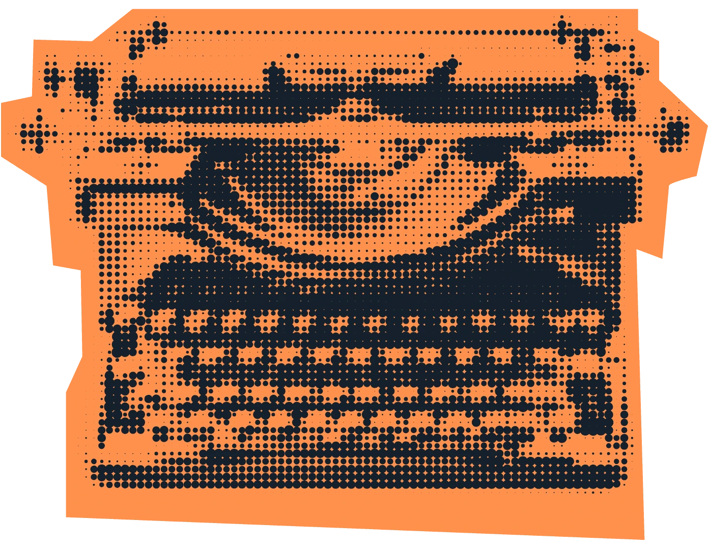 Vintage typewriter illustration representing Insights