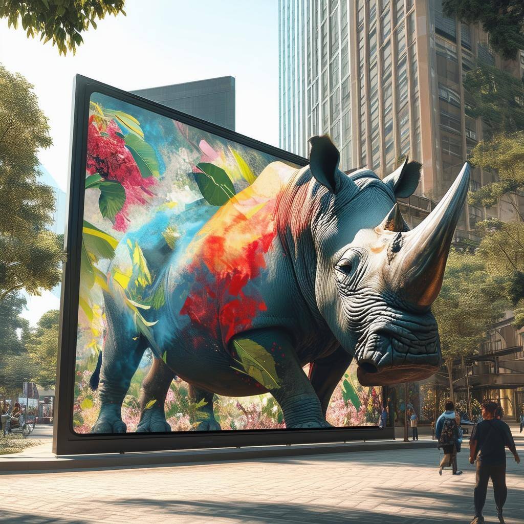 Utilizing a highimpact digital outofhome DOOH advertising approach, Rambunctious Rhino successfully served over 428k impressions for a nonprofits awa