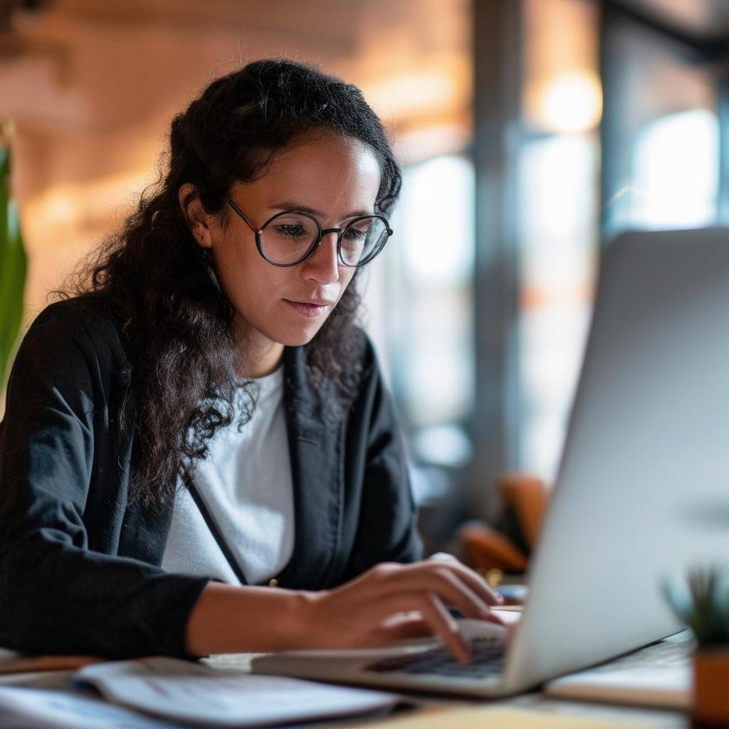 a marketer working on a camapign